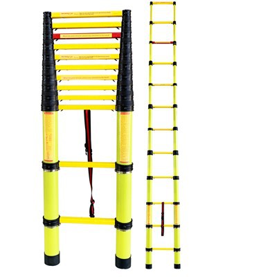 6 मीटर अछूता घरेलू दूरबीन सीढ़ी